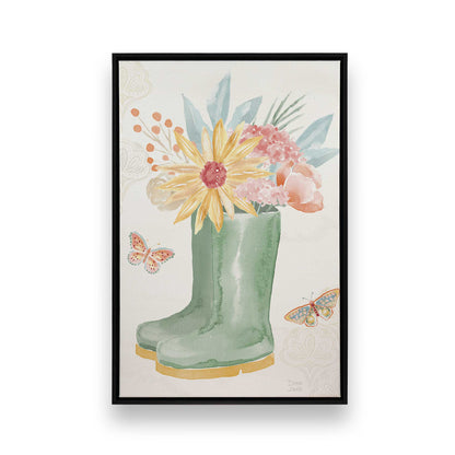 [Color:Satin Black], Picture of art in a Satin Black frame