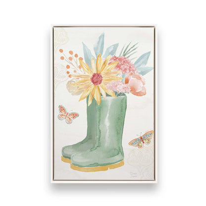 [Color:Opaque White], Picture of art in a White frame