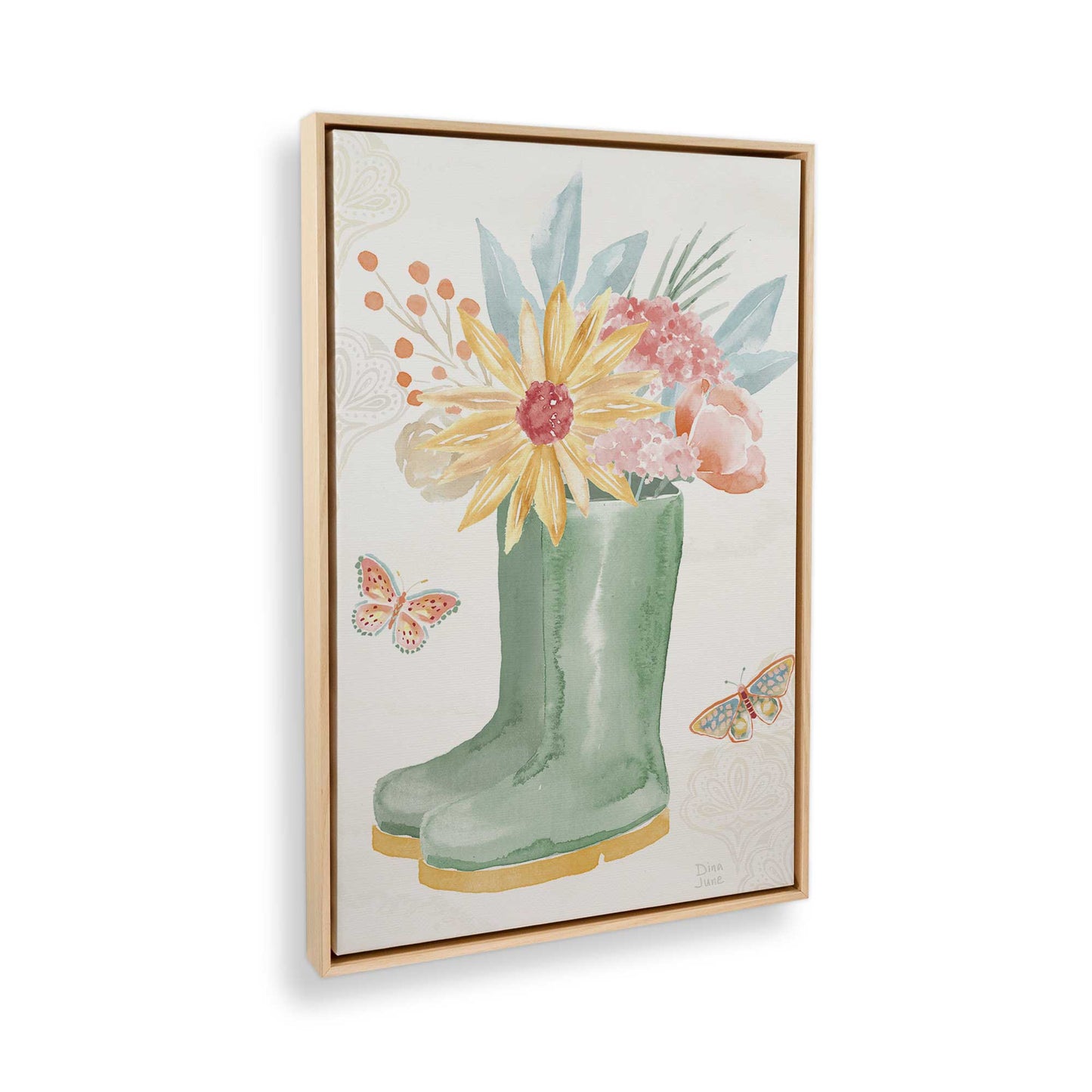 [Color:American Maple], Picture of the corner of the art