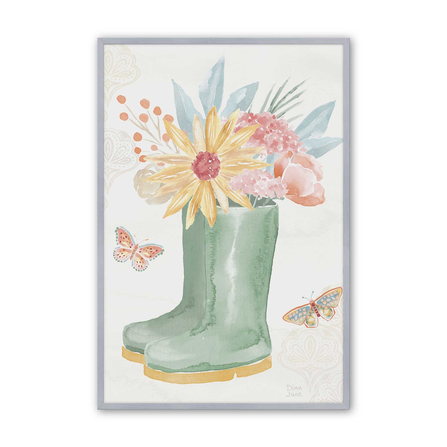 [Color:Polished Chrome], Picture of art in a Polished Chrome frame