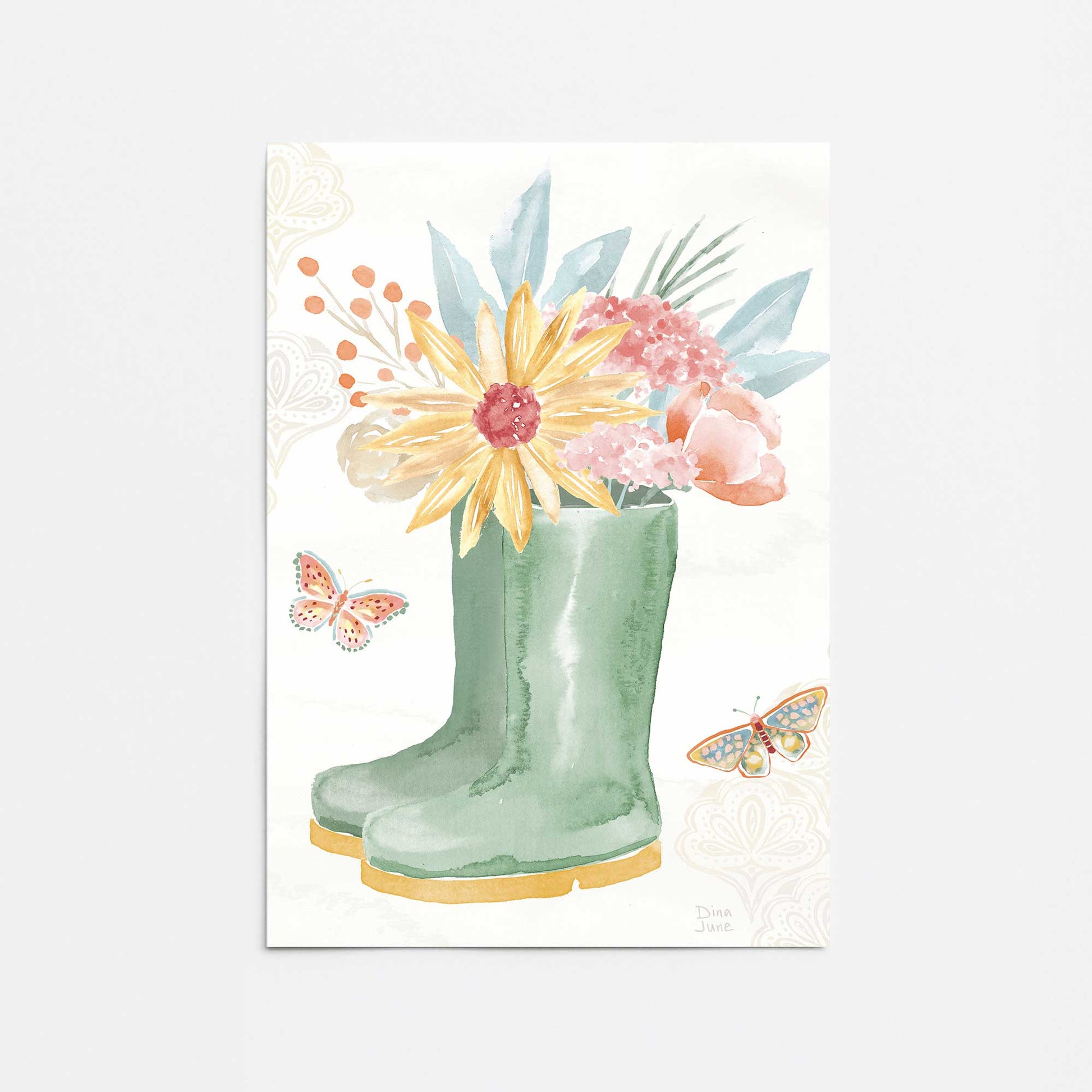 [Color:Rolled Print], Picture of close up of art