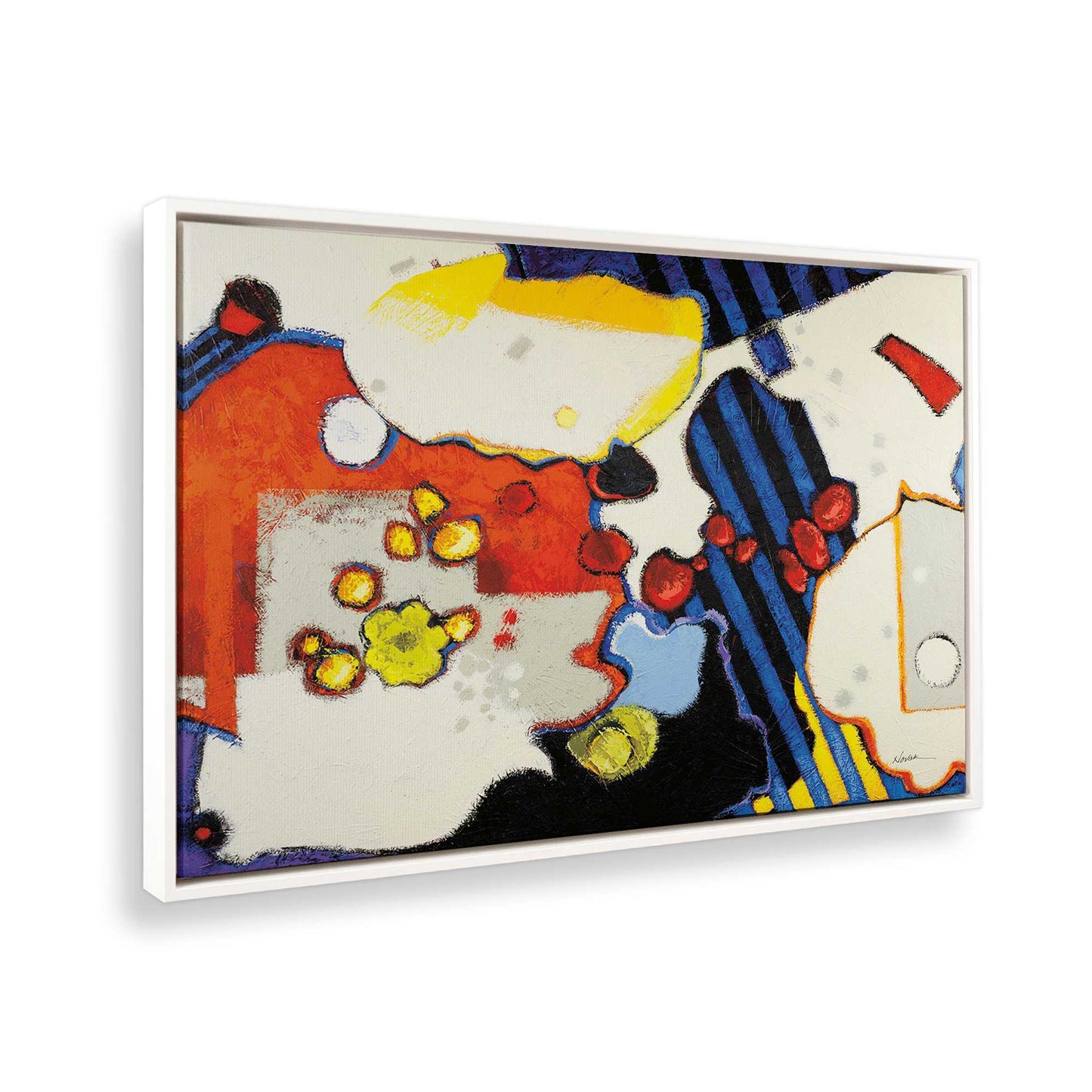 [Color:Opaque White], Picture of the corner of the art