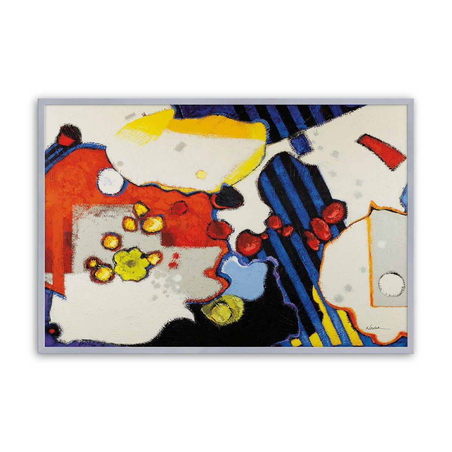 [Color:Polished Chrome], Picture of art in a Polished Chrome frame