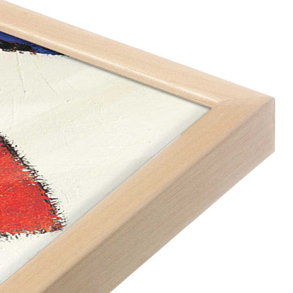 [Color:Raw Maple], Picture of art in a Raw Maple frame at an angle