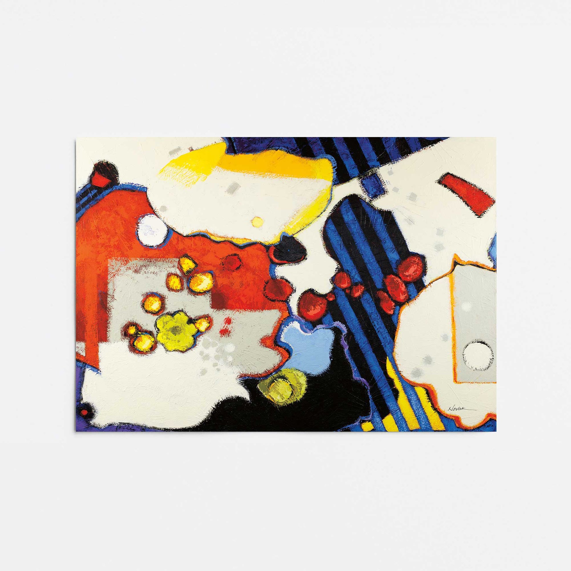 [Color:Rolled Print], Picture of close up of art