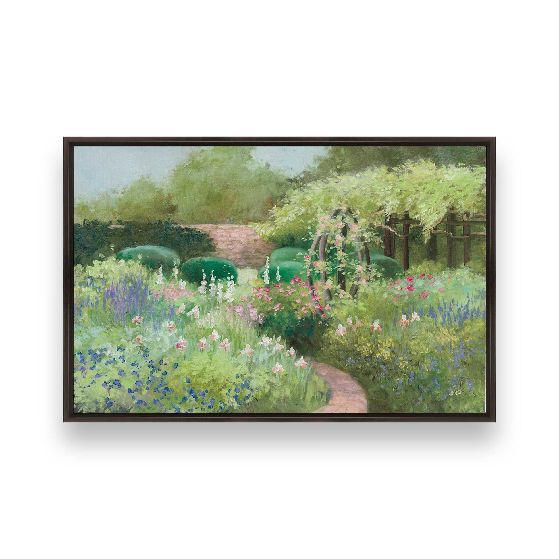 [Color:Espresso], Picture of art in a Espresso frame