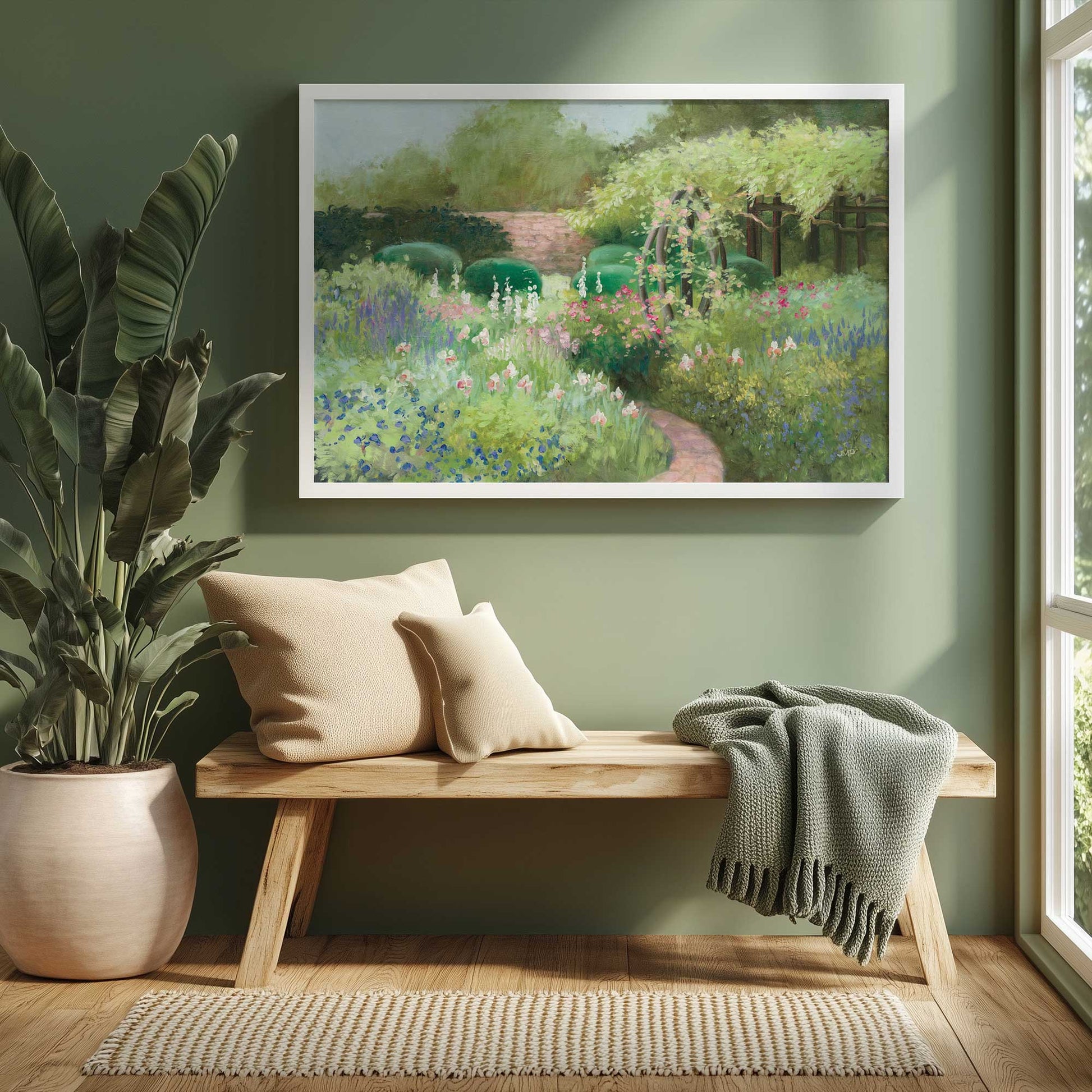 Picture of art in a room