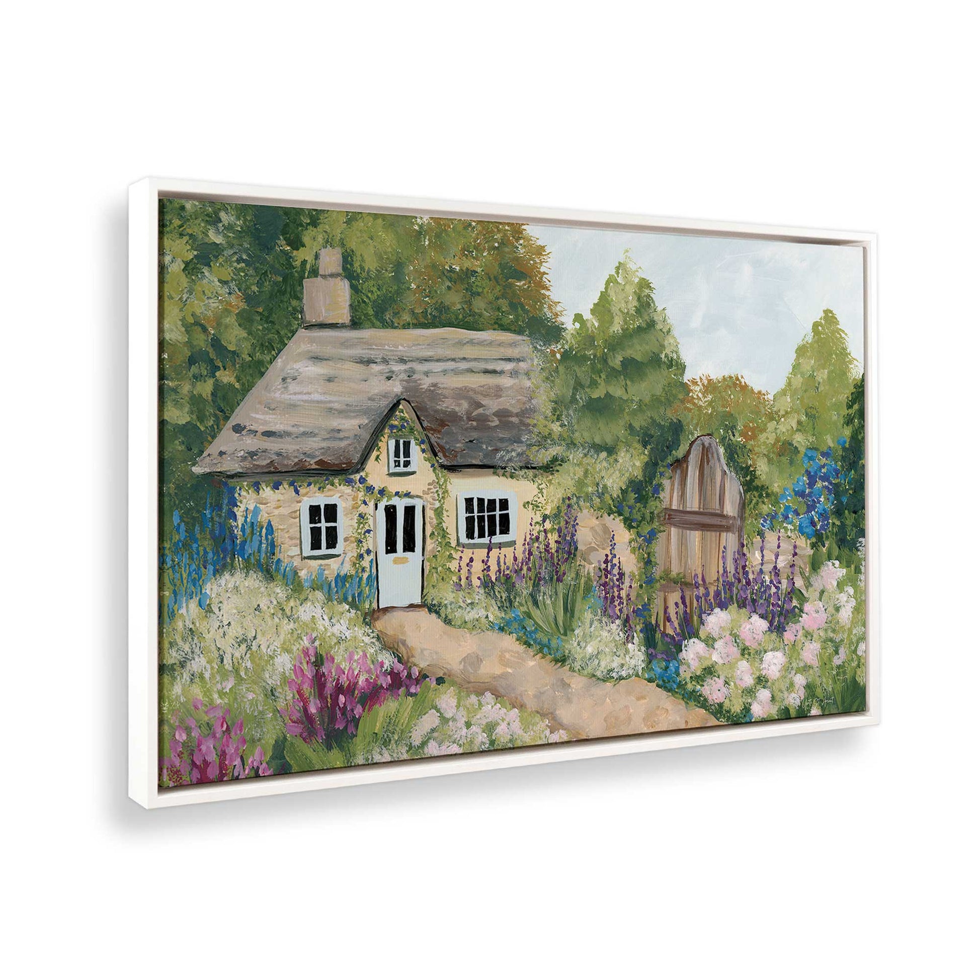 [Color:Opaque White], Picture of the corner of the art