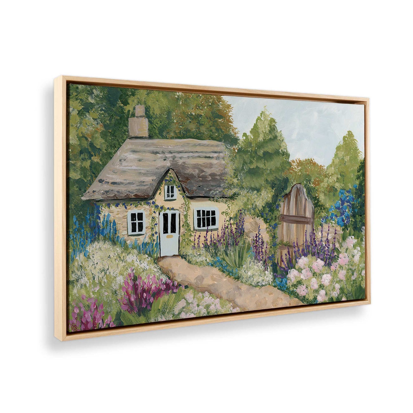 [Color:American Maple], Picture of the corner of the art