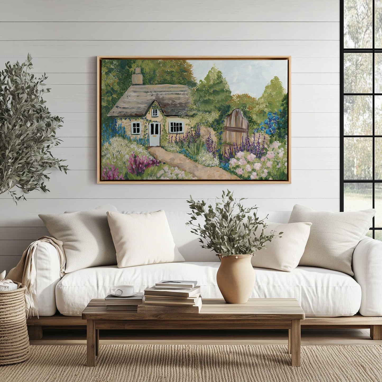 Picture of art in a room