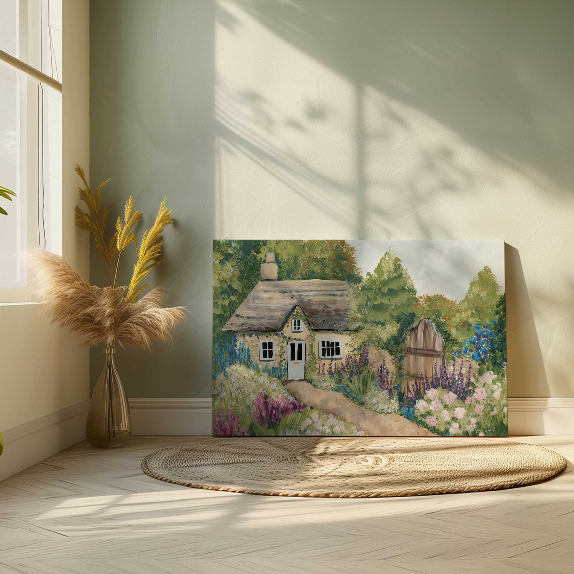 Picture of art in a room