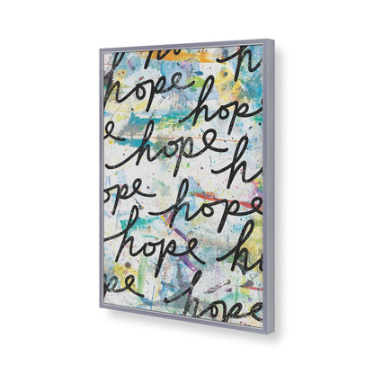 [Color:Polished Chrome], Picture of art in a Polished Chrome frame of the corner