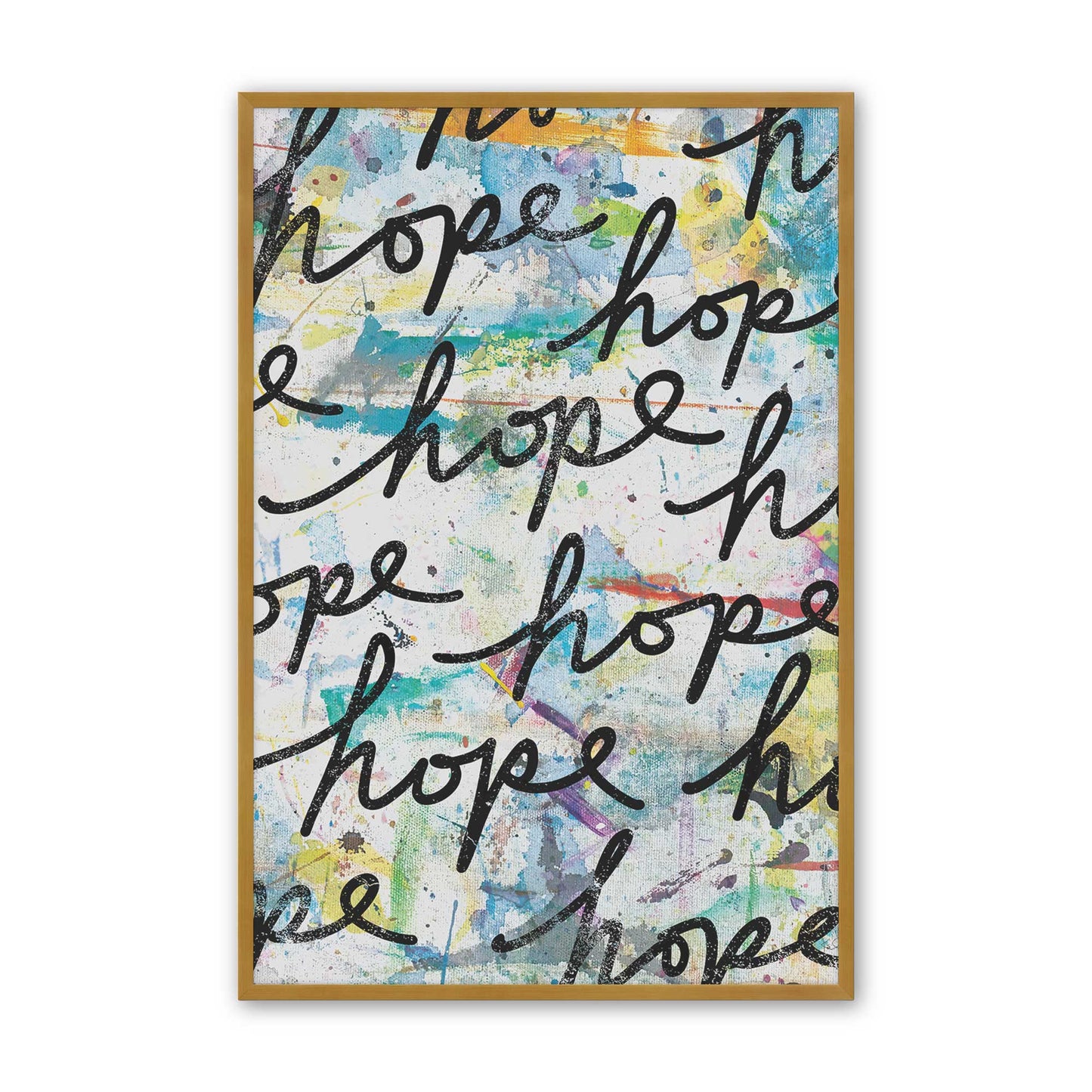 [Color:Polished Gold], Picture of art in a Polished Gold frame