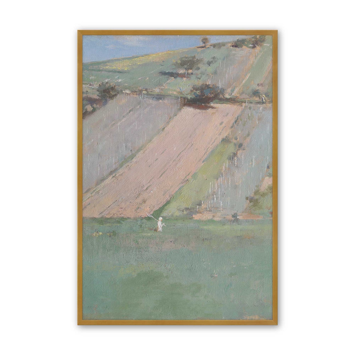 [Color:Polished Gold], Picture of art in a Polished Gold frame
