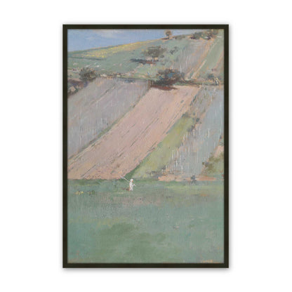 [Color:Satin Black], Picture of art in a Satin Black frame