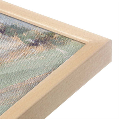 [Color:Raw Maple], Picture of art in a Raw Maple frame at an angle