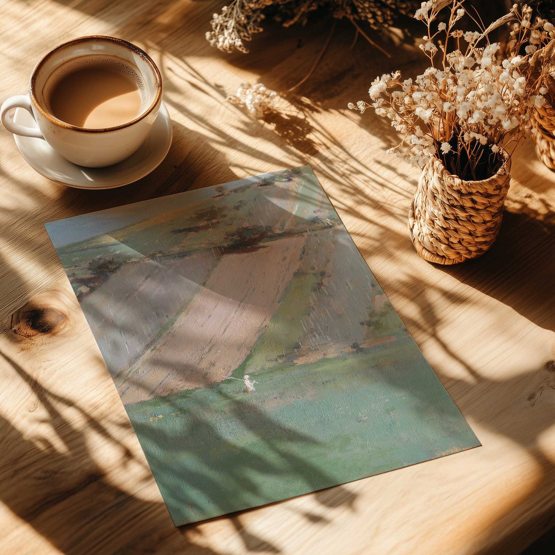 [Color:Rolled Print], Picture of close up of art