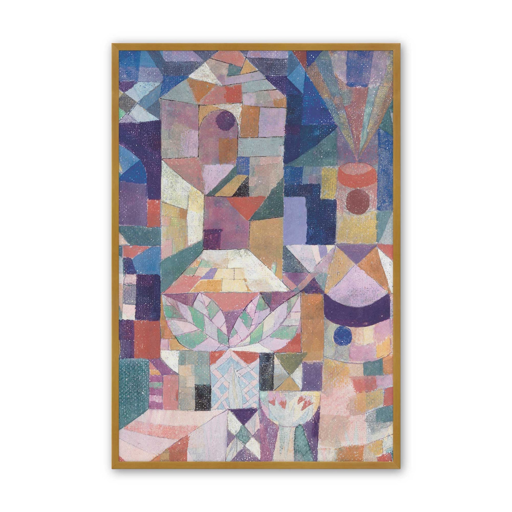 [Color:Polished Gold], Picture of art in a Polished Gold frame