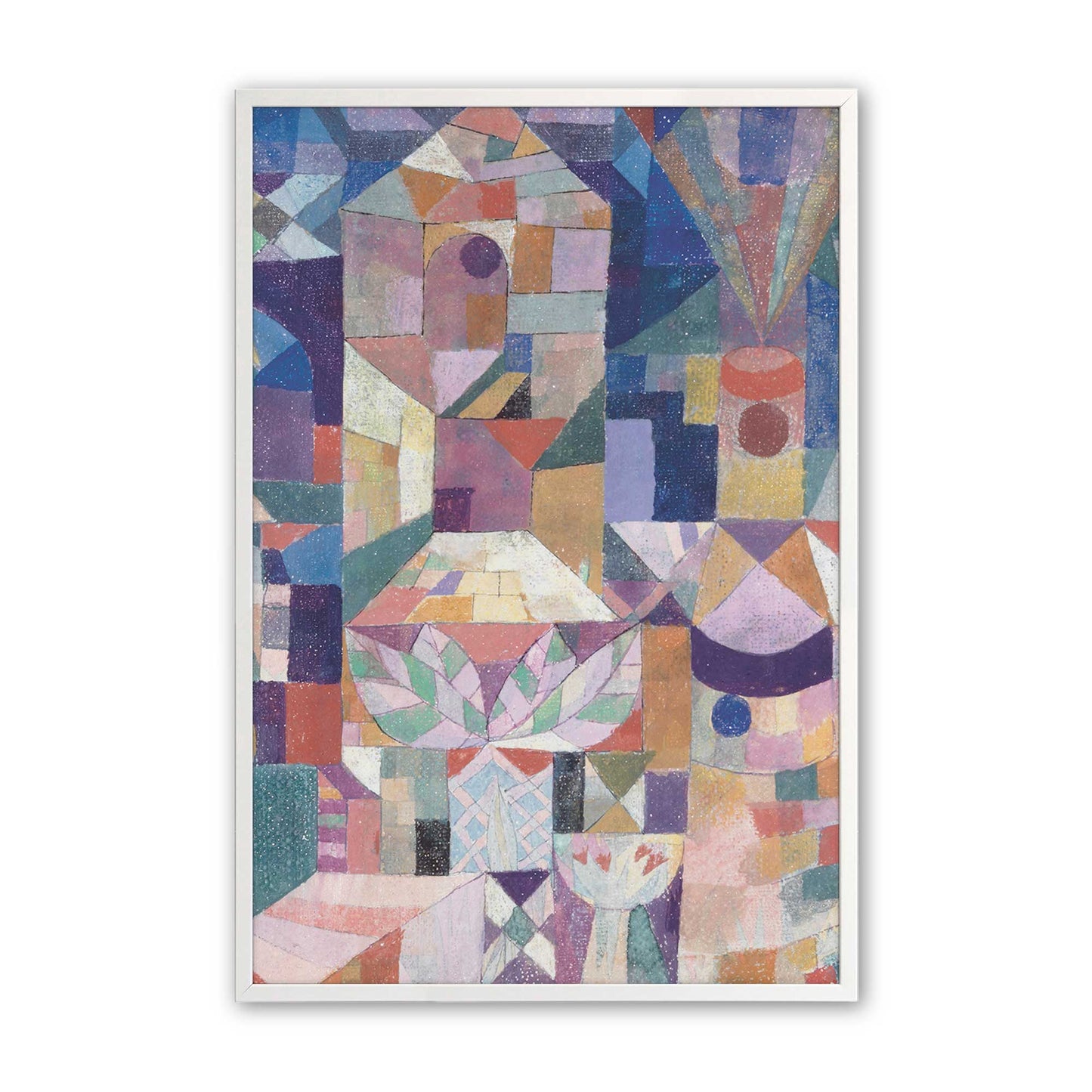 [Color:Opaque White], Picture of art in a Opaque White frame