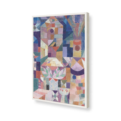 [Color:Opaque White], Picture of art in a Opaque White frame of the corner