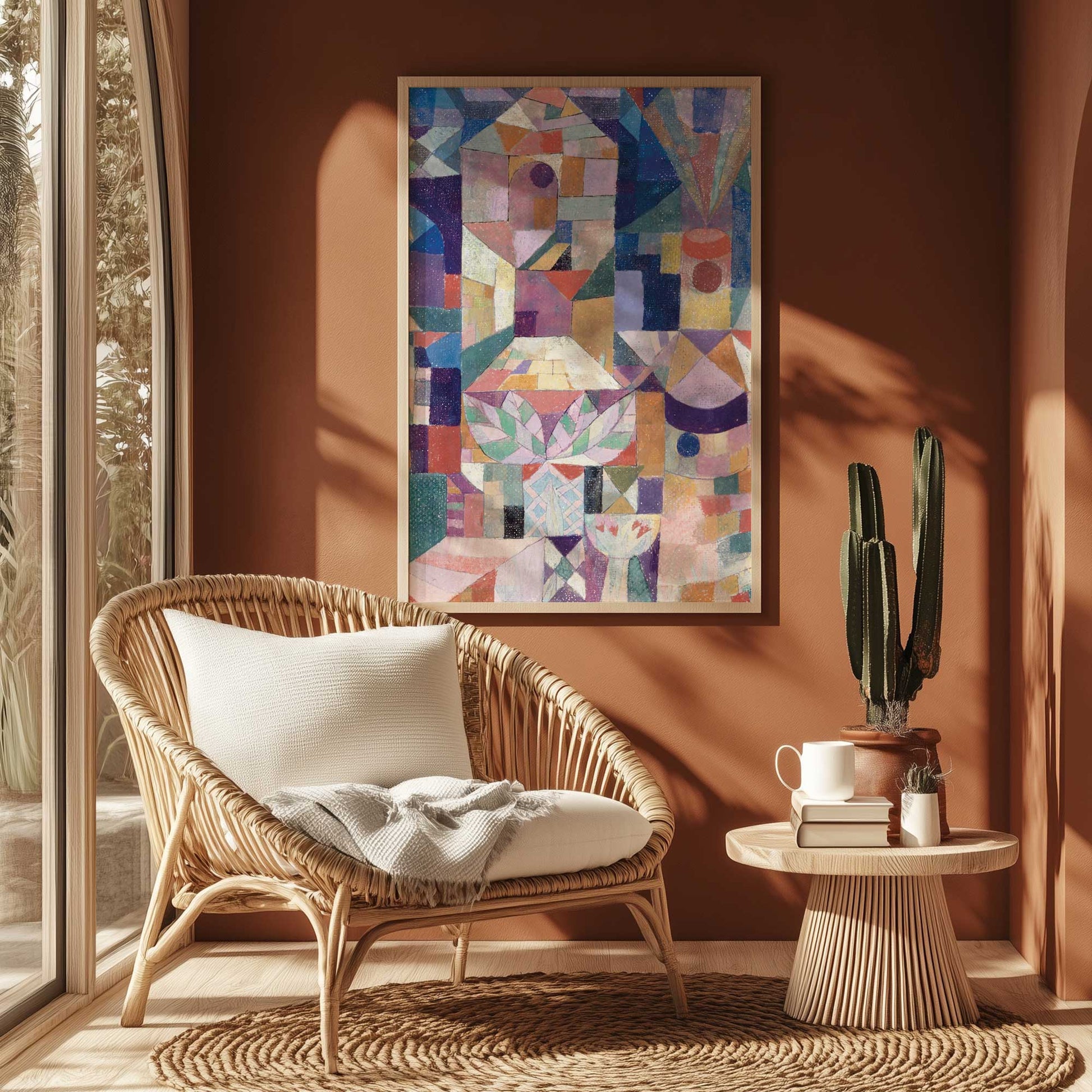 Picture of art in a room