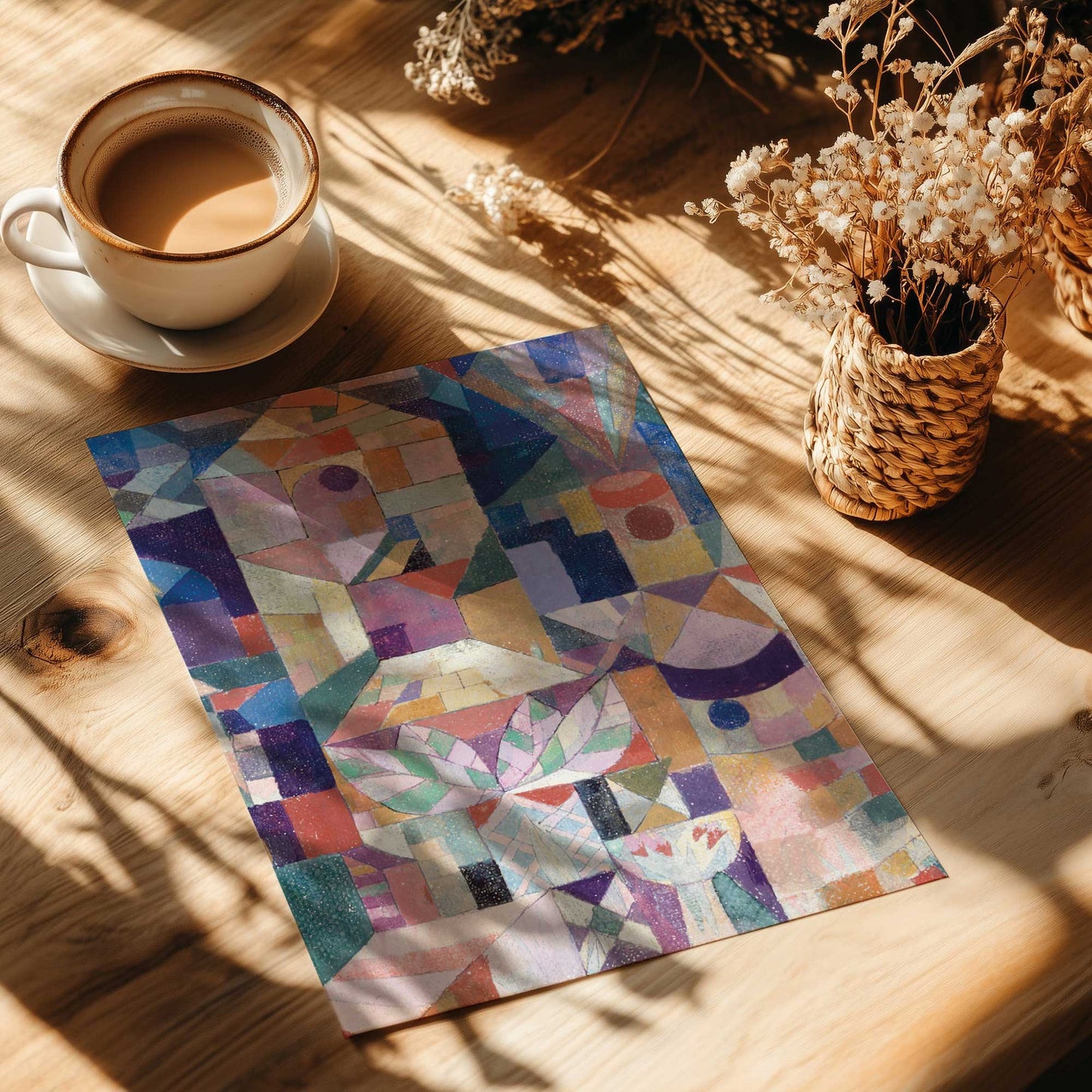 [Color:Rolled Print], Picture of close up of art