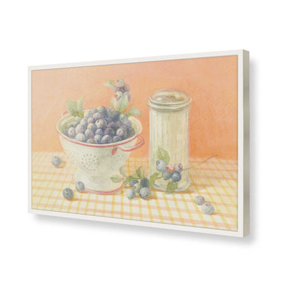 [Color:Opaque White], Picture of art in a Opaque White frame of the corner
