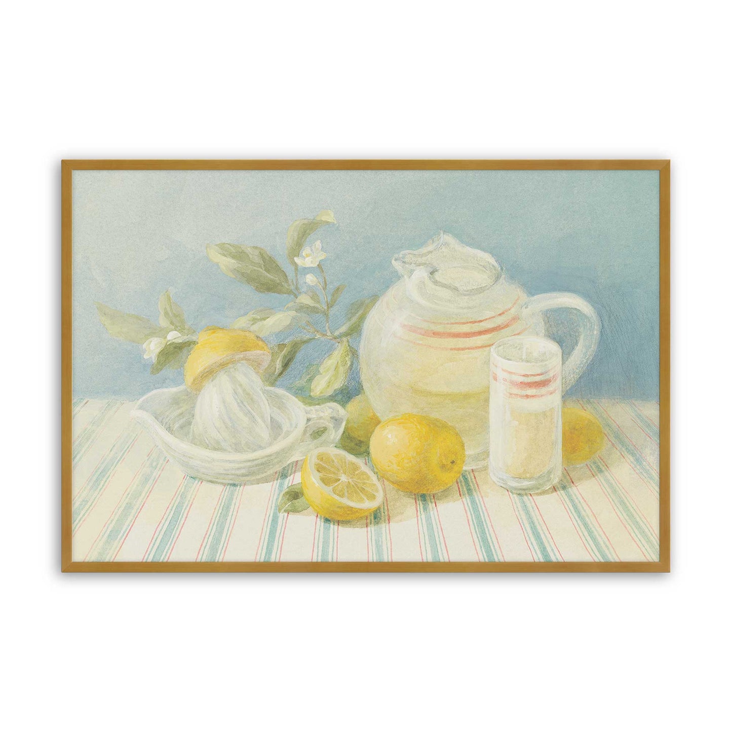 [Color:Polished Gold], Picture of art in a Polished Gold frame