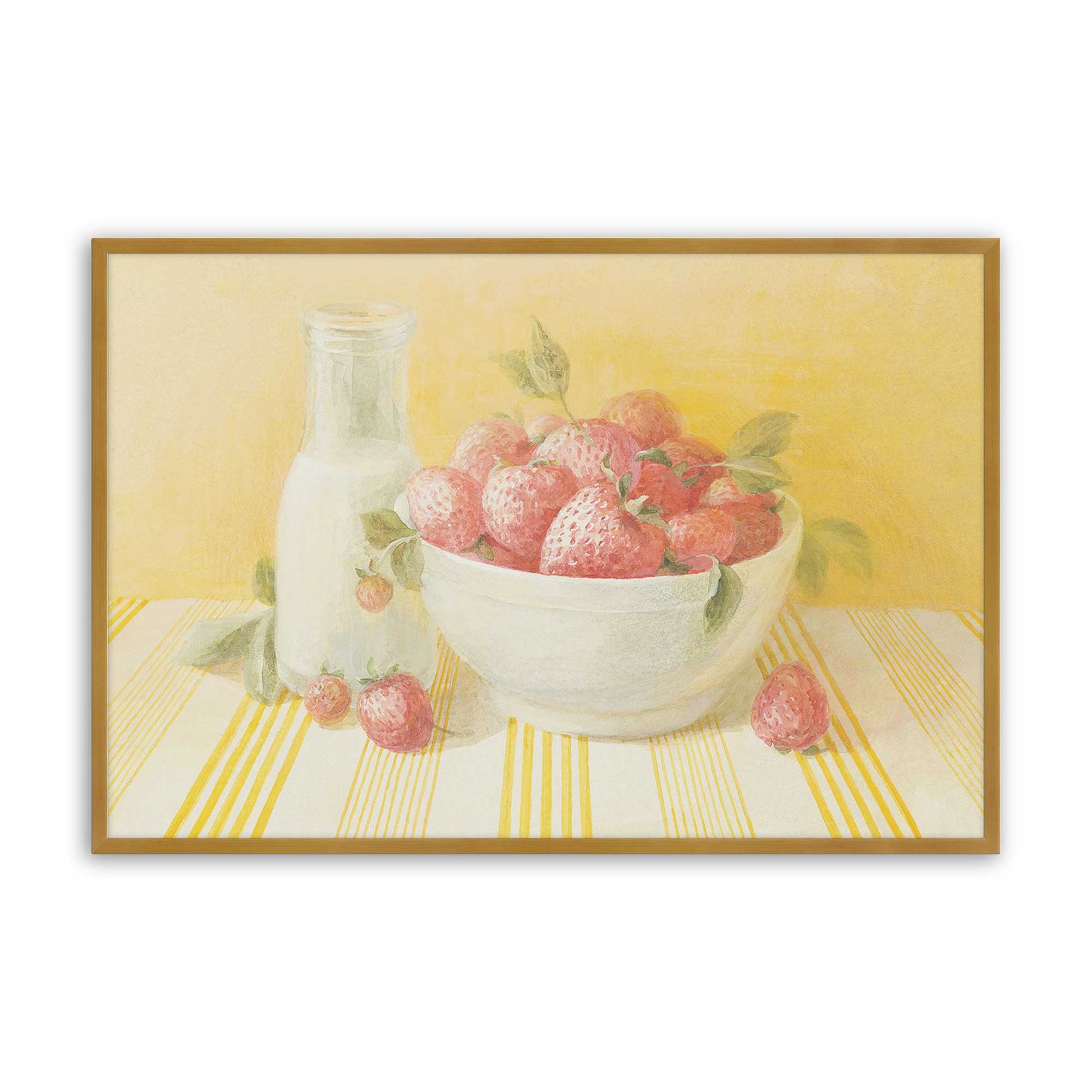 [Color:Polished Gold], Picture of art in a Polished Gold frame