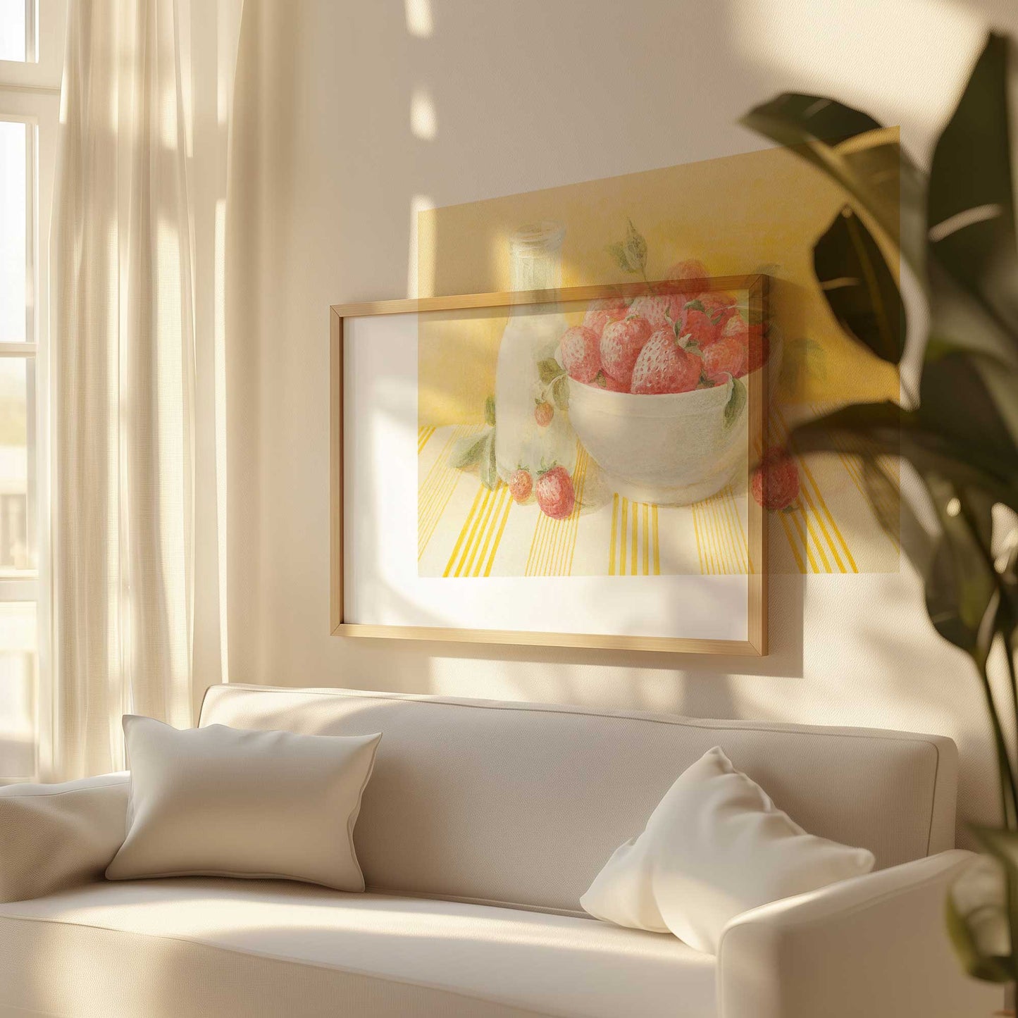 Picture of art in a room