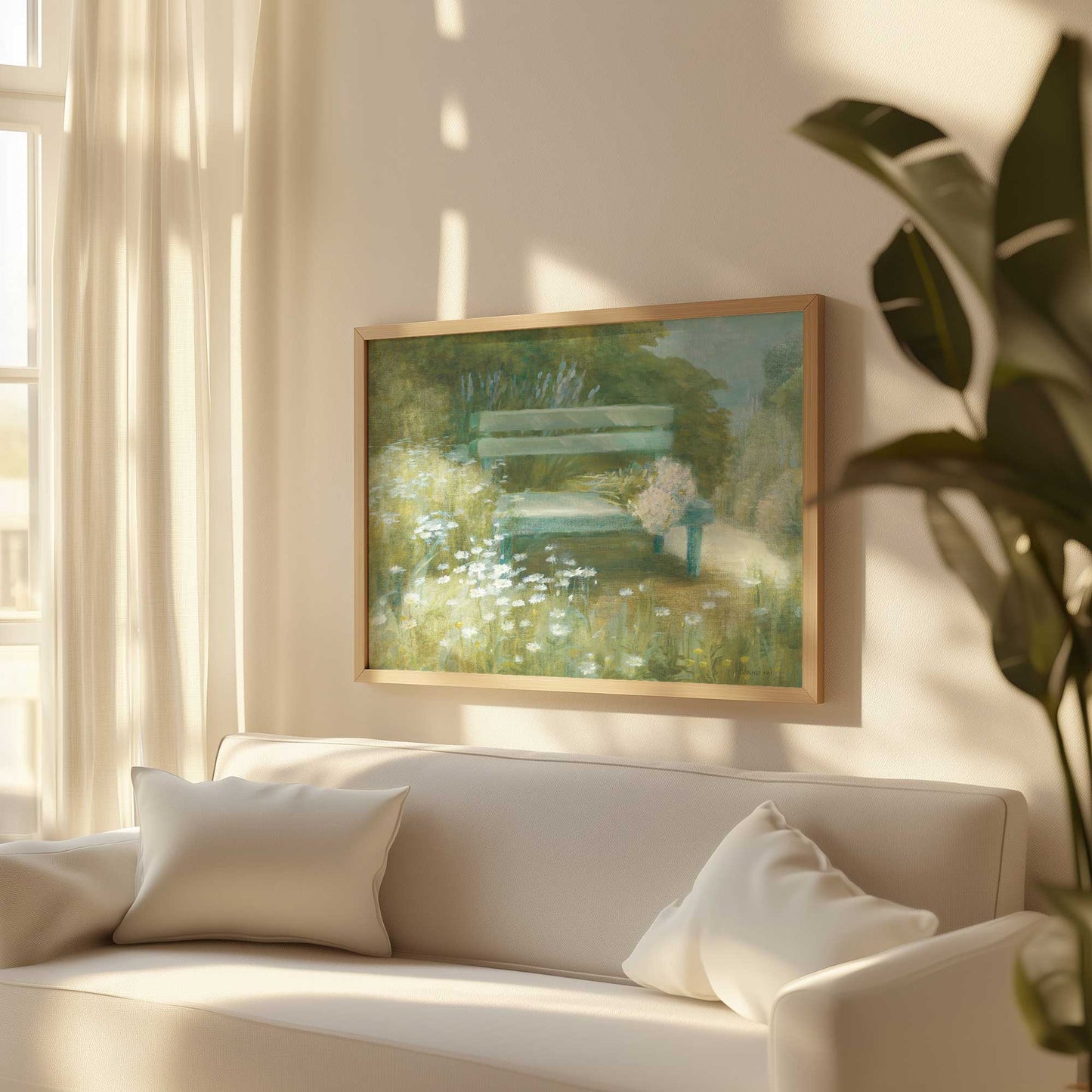 Picture of art in a room