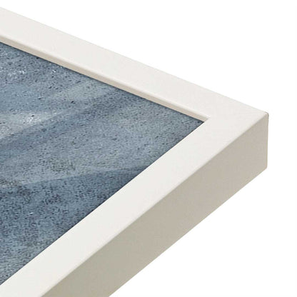[Color:Opaque White], Picture of art in a Opaque White frame at an angle