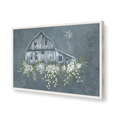 [Color:Opaque White], Picture of art in a Opaque White frame of the corner