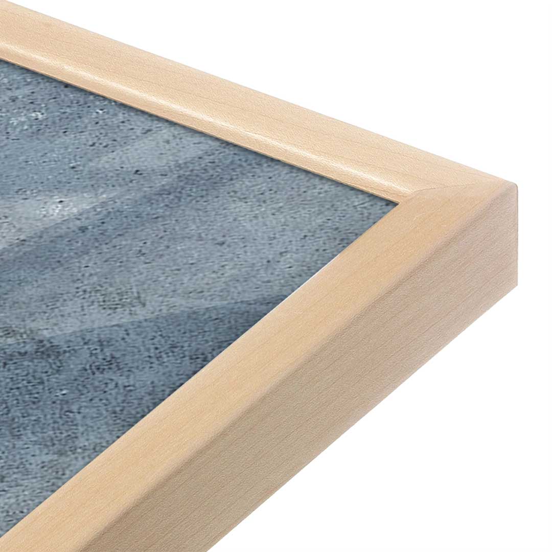 [Color:Raw Maple], Picture of art in a Raw Maple frame at an angle