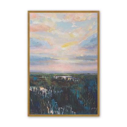 [Color:Polished Gold], Picture of art in a Polished Gold frame