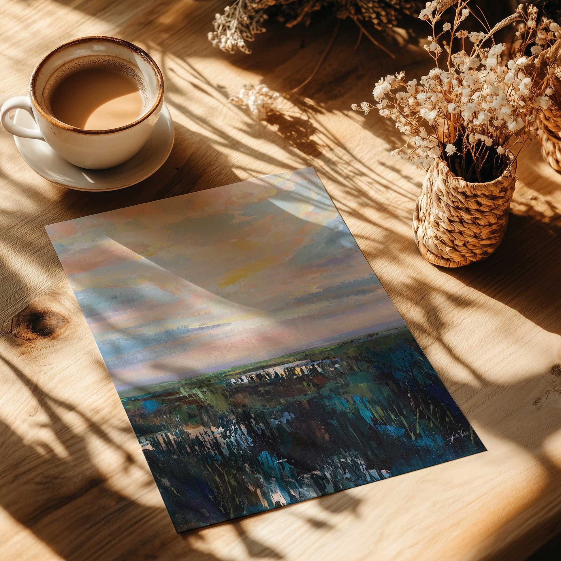 [Color:Rolled Print], Picture of close up of art