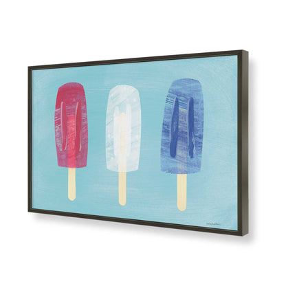 [Color:Satin Black], Picture of art in a Satin Black frame of the corner