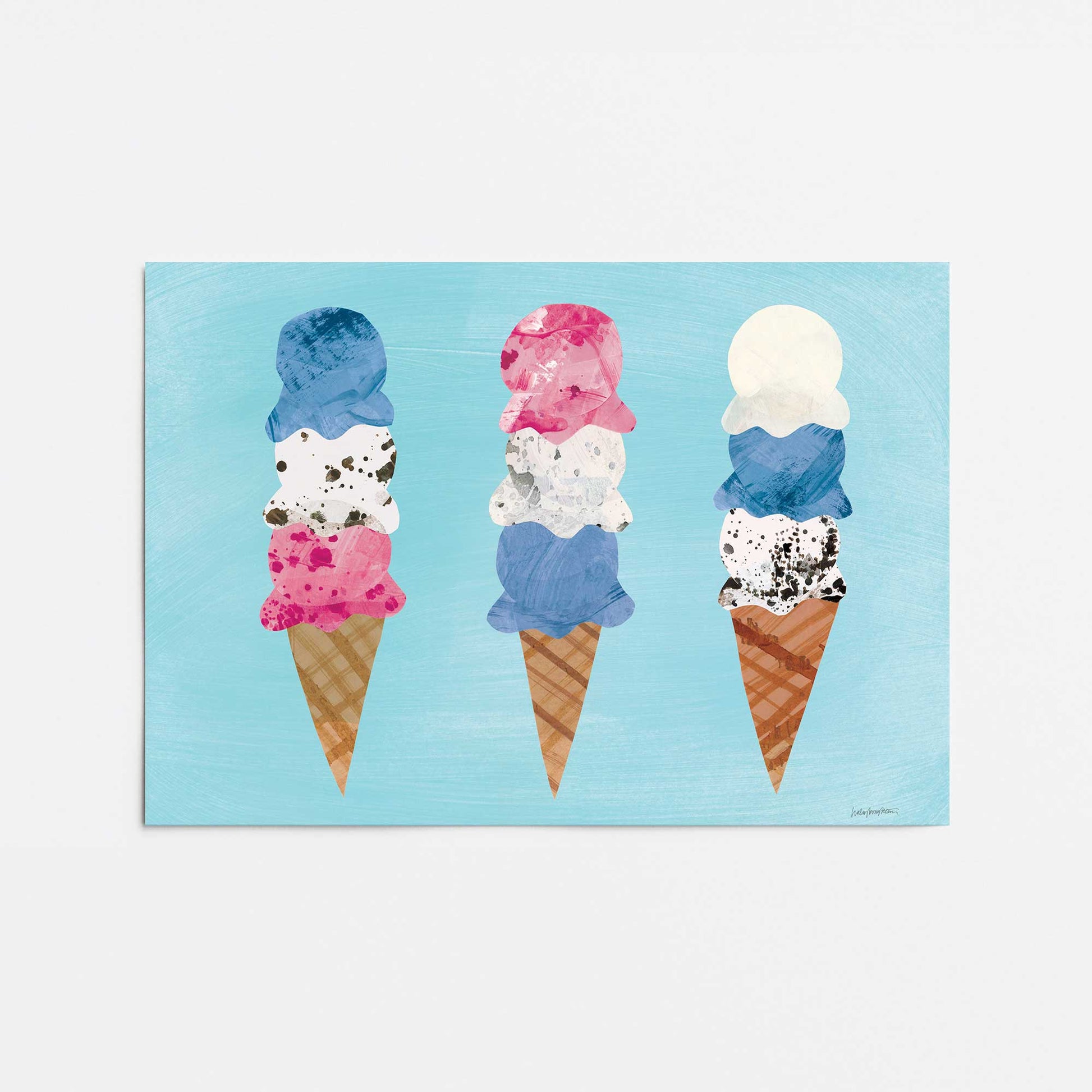[Color:Rolled Print], Picture of close up of art