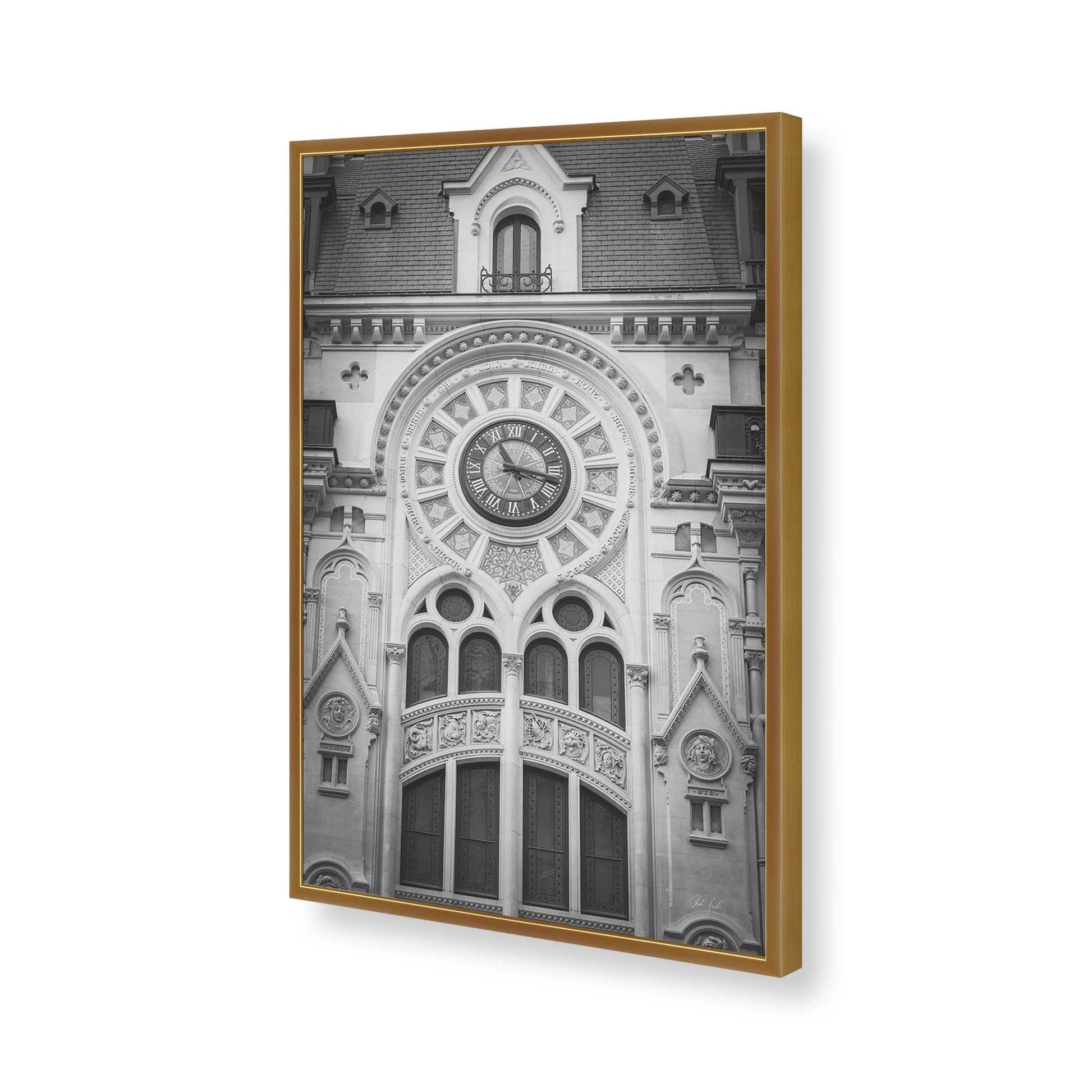 [Color:Polished Gold], Picture of art in a Polished Gold frame of the corner