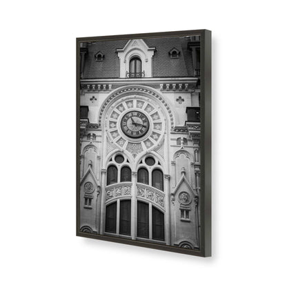 [Color:Satin Black], Picture of art in a Satin Black frame of the corner