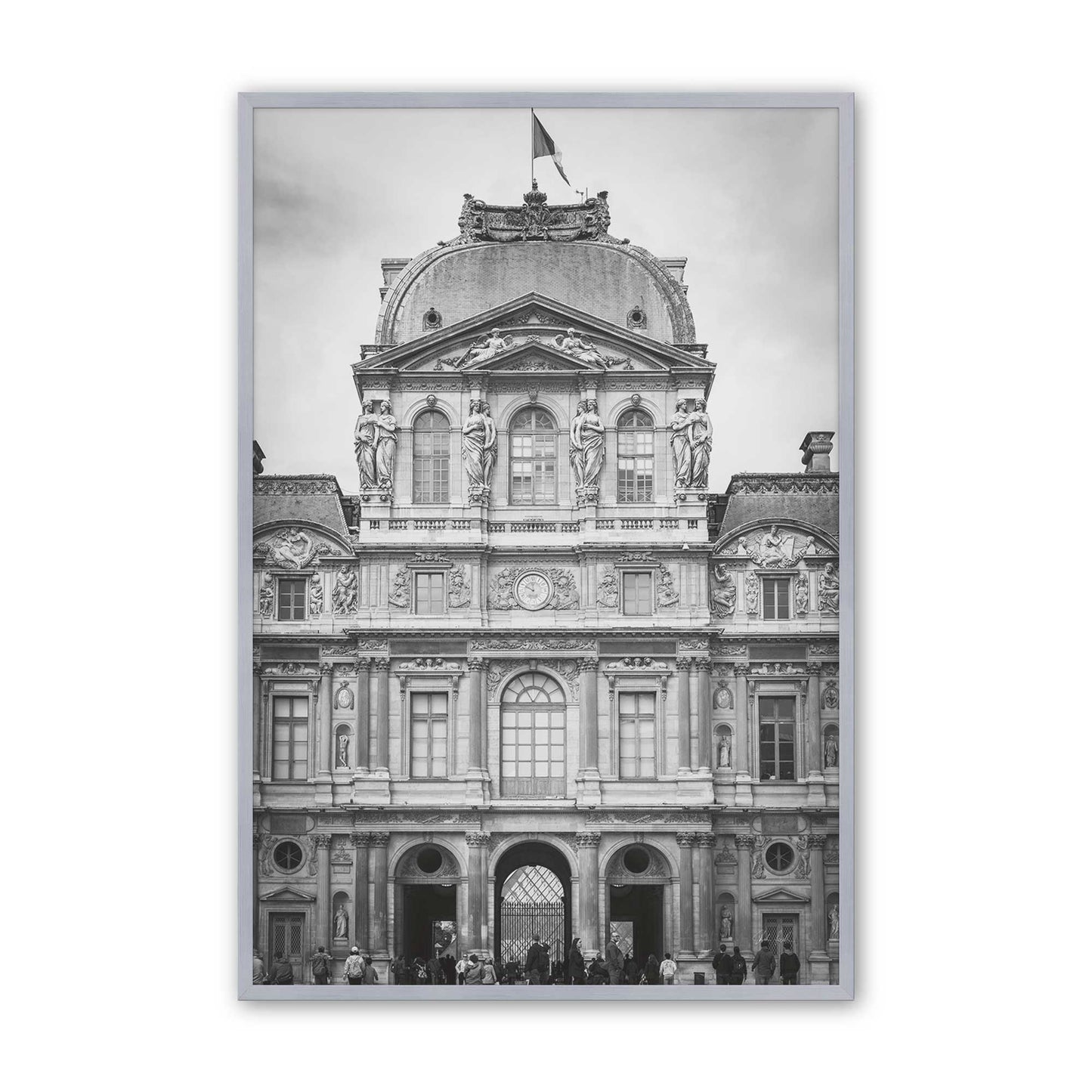 [Color:Polished Chrome], Picture of art in a Polished Chrome frame