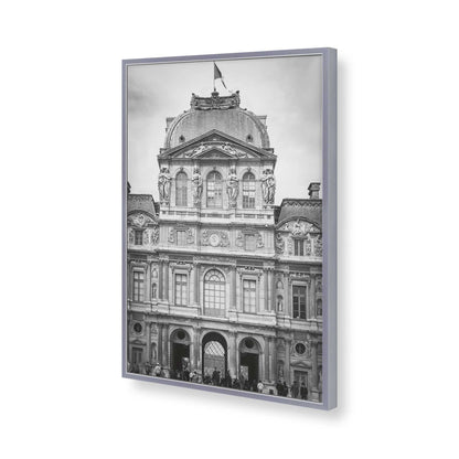[Color:Polished Chrome], Picture of art in a Polished Chrome frame of the corner