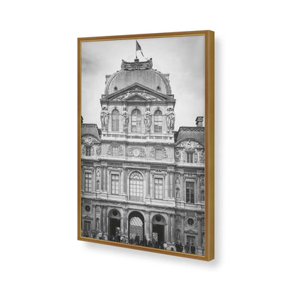 [Color:Polished Gold], Picture of art in a Polished Gold frame of the corner