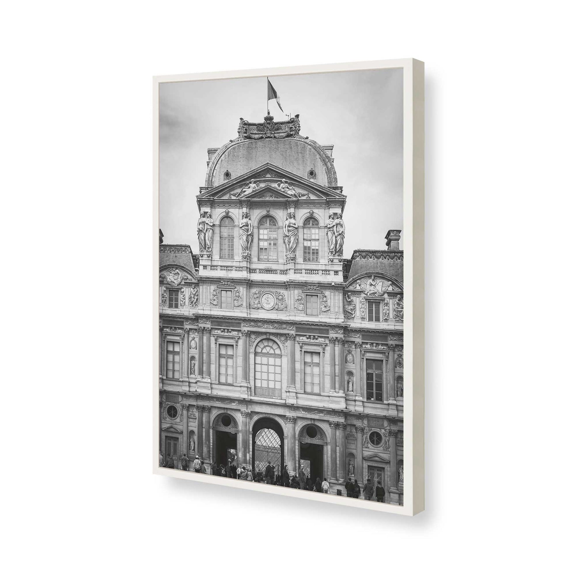 [Color:Opaque White], Picture of art in a Opaque White frame of the corner