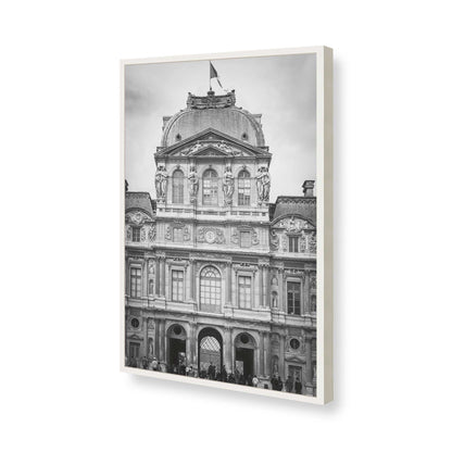 [Color:Opaque White], Picture of art in a Opaque White frame of the corner