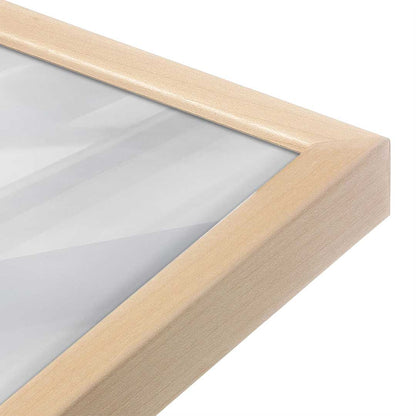 [Color:Raw Maple], Picture of art in a Raw Maple frame at an angle