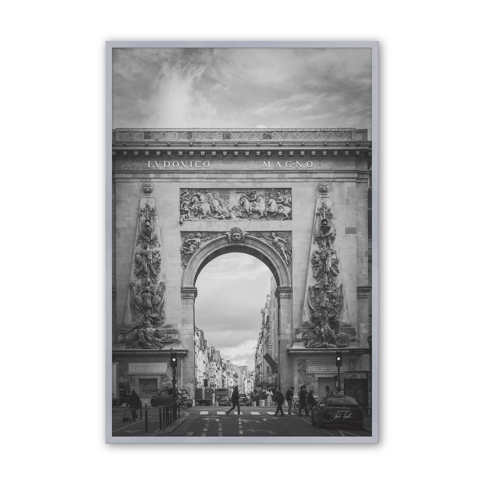 [Color:Polished Chrome], Picture of art in a Polished Chrome frame