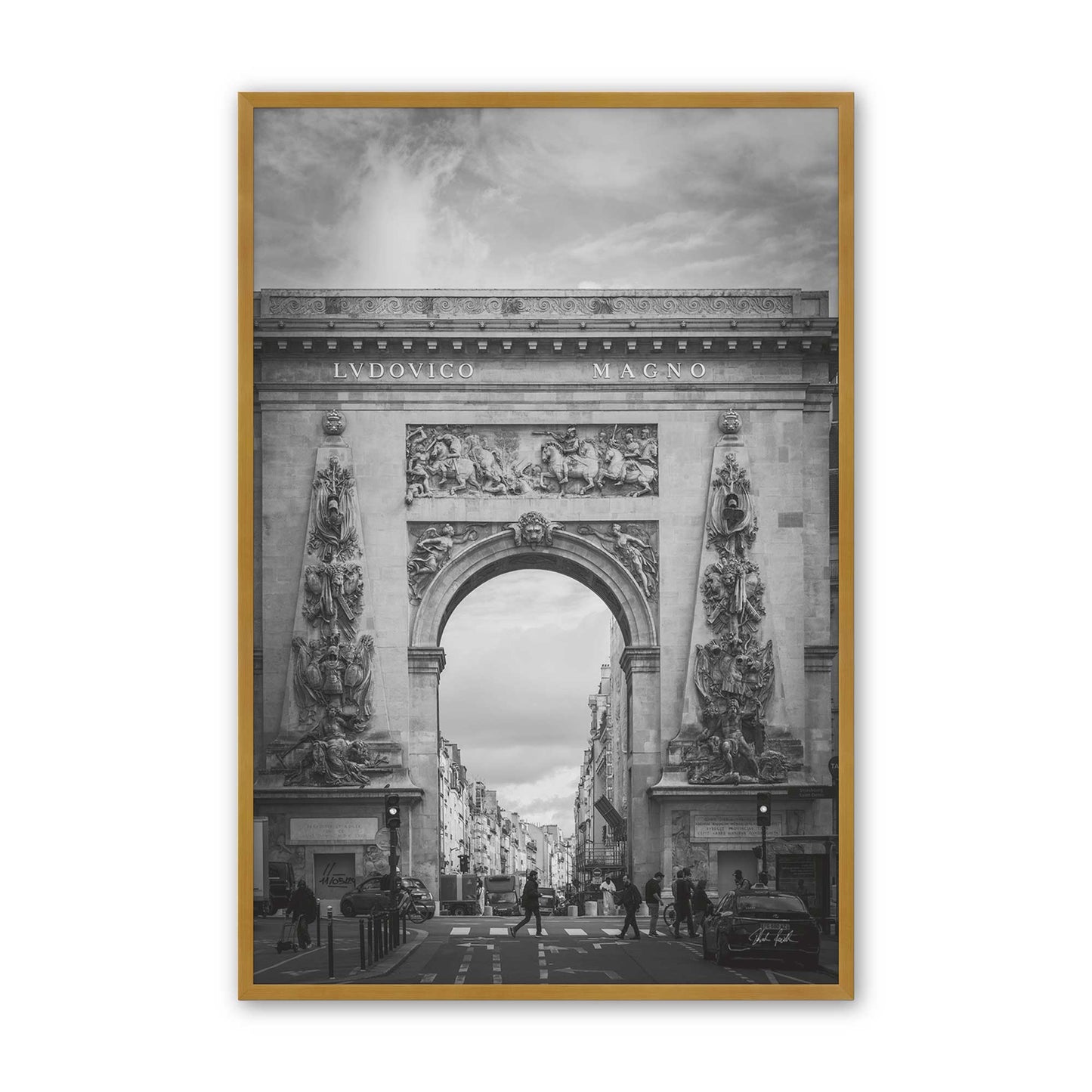 [Color:Polished Gold], Picture of art in a Polished Gold frame