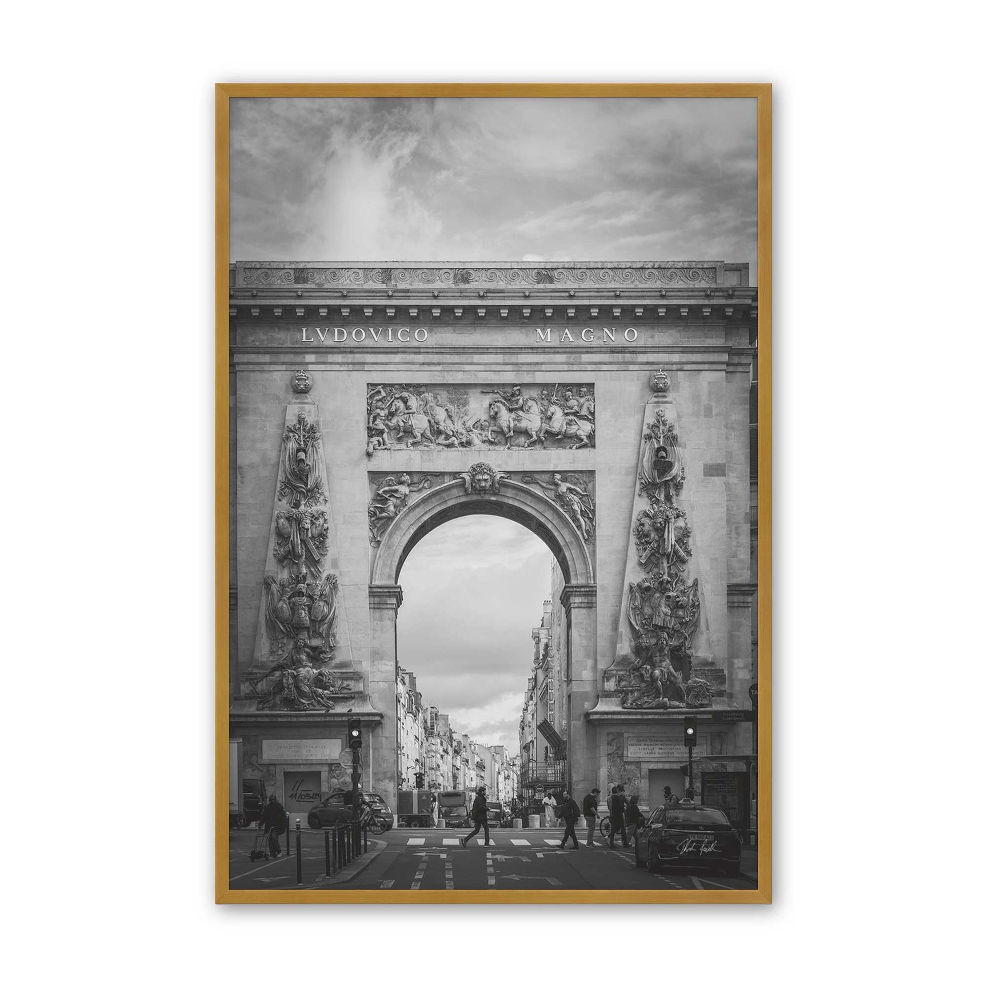 [Color:Polished Gold], Picture of art in a Polished Gold frame