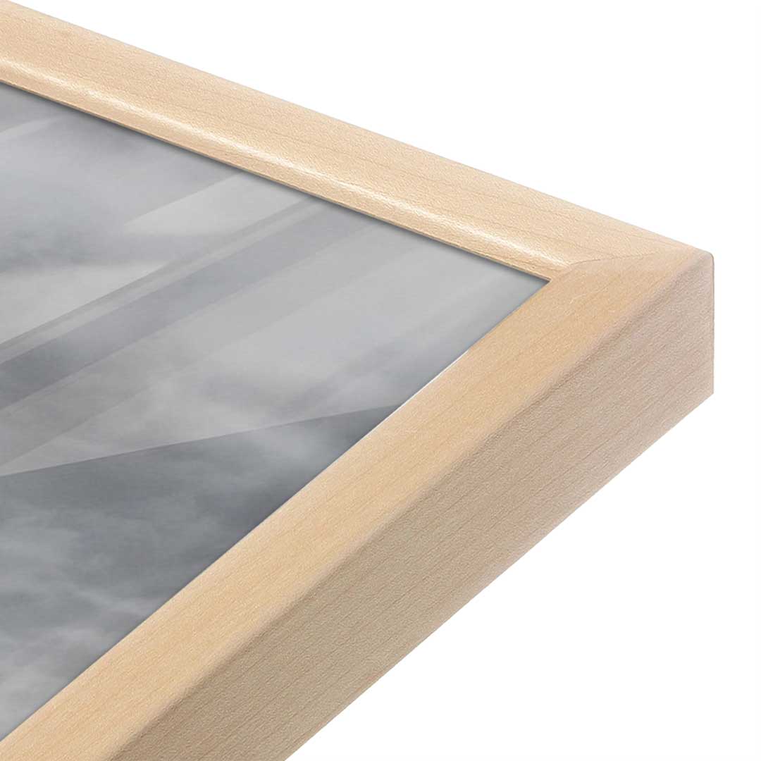 [Color:Raw Maple], Picture of art in a Raw Maple frame at an angle